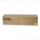 Toshiba originální toner T-FC50EY, yellow, 33600str., 6AJ00000111, 6AJ00000225