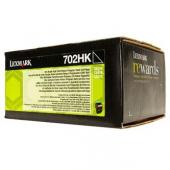 Lexmark originální toner 70C2HK0, black, 4000str., high capacity, return