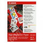 Canon High Resolution Paper, foto papír, speciálně vyhlazený, bílý, A4, 106 g/m2, 200 ks, HR-101 A4, inkoustový